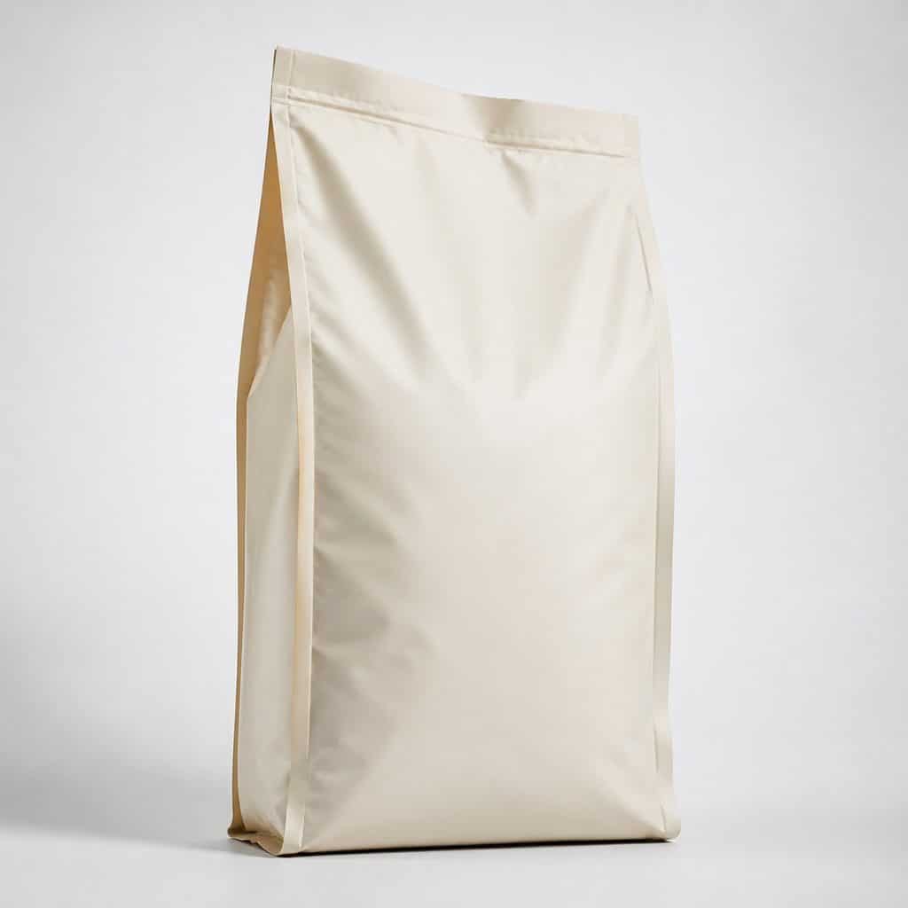 Grand sac de croquettes au saumon pour chaton stérilisé sur fond neutre