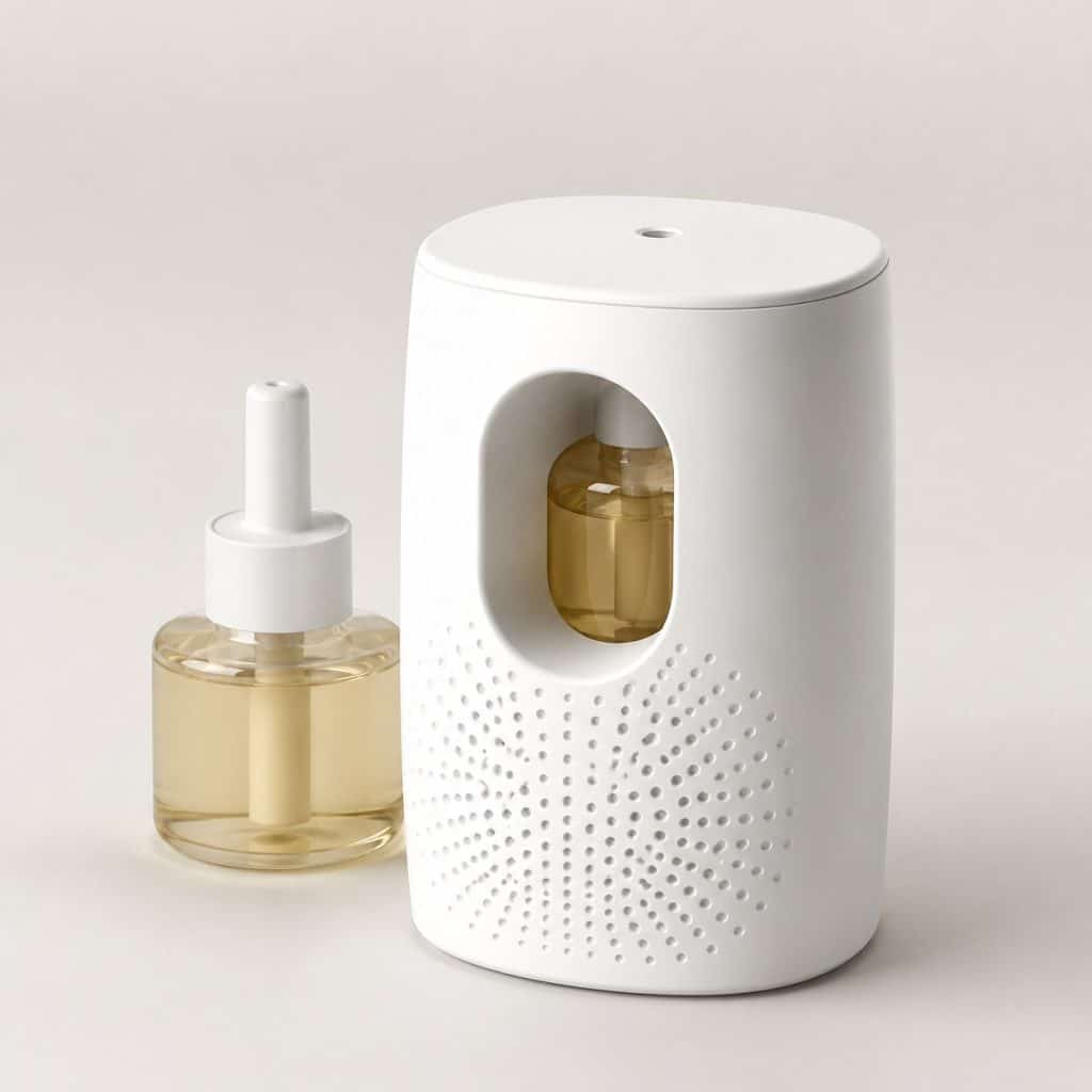 Diffuseur de phéromones apaisantes pour chat, packshot sur fond neutre